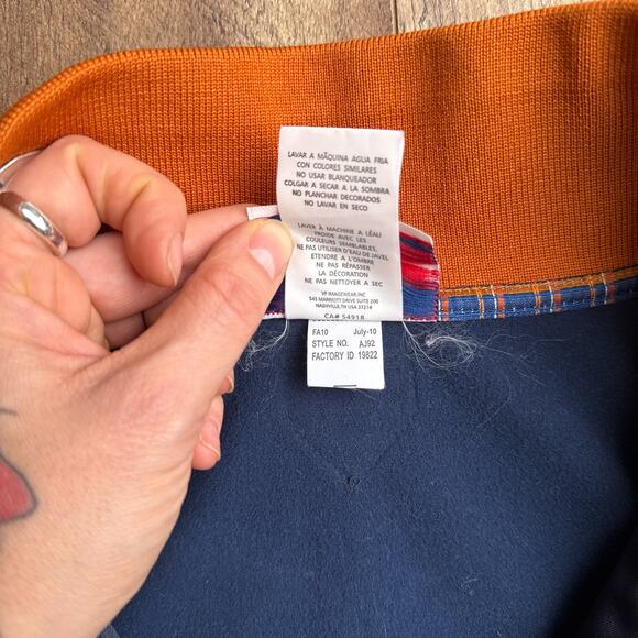 San Francisco Giants World Series Jacket Men's Large Blue Majestic Therma Base - Picture 9 of 11